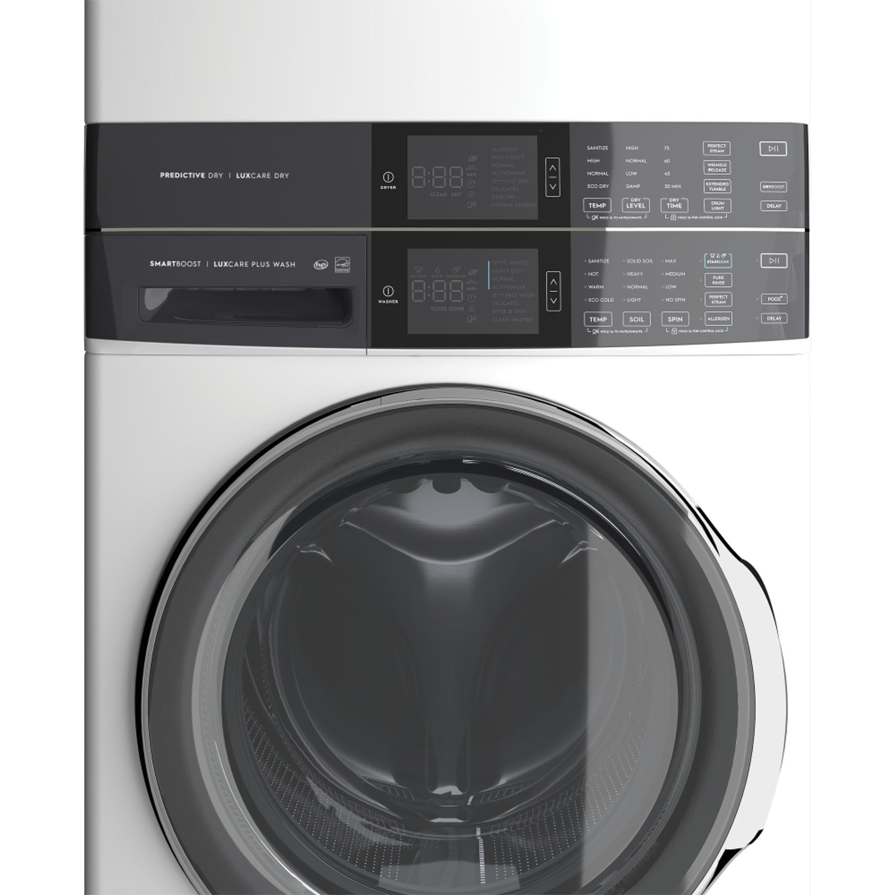  Electrolux Stacked Washer/Dryer Electric Laundry Center with LuxCare® ELTE760CAW IMAGE 4