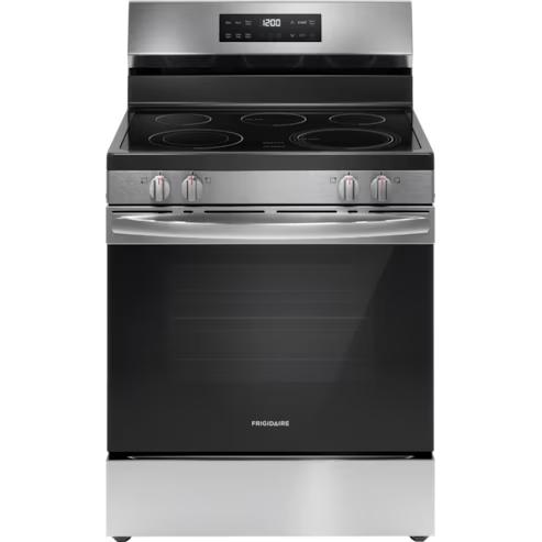  Frigidaire 30-inch Freestanding Electric Range with Even Baking Technology FCRE306CAS IMAGE 1