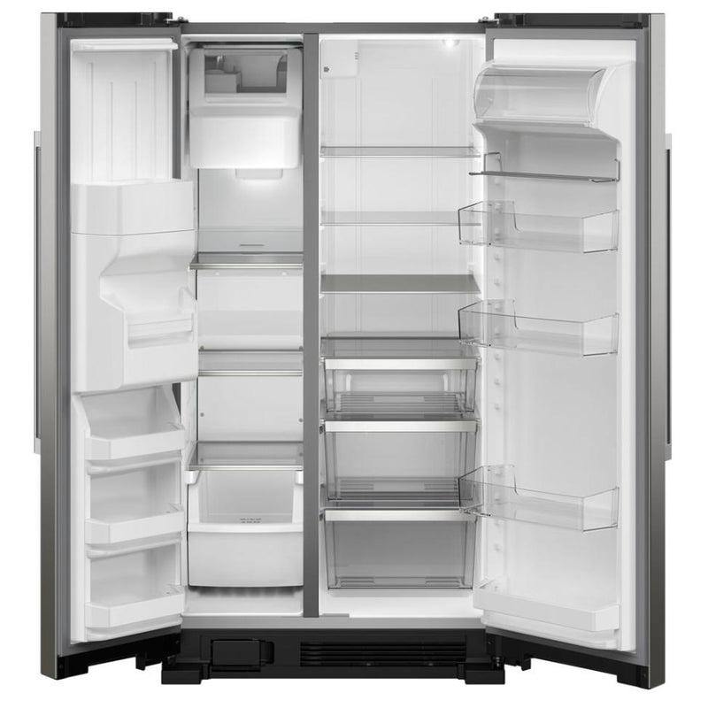  Maytag 36 in. 25 cu. ft.  Side-by-Side Refrigerator MRSF4036PZ IMAGE 2