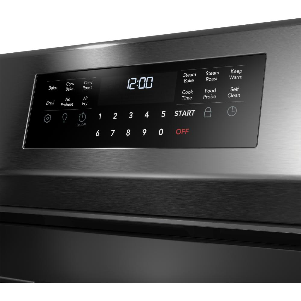  Frigidaire Gallery 30-inch Freestanding Gas Range with Air Fry Technology GCRG3060BD IMAGE 6