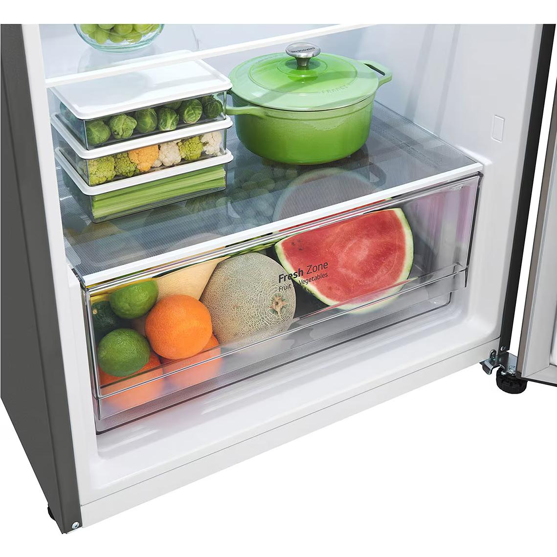  LG 28-inch, 13 cu.ft Counter-Depth Top Freezer Refrigerator LT13C2000V IMAGE 7