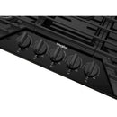  Whirlpool 36-inch Built-in Gas Cooktop with EZ-2-Lift™ Hinged Cast-Iron Grates WCGK5036PB IMAGE 4