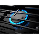  Whirlpool 36-inch Built-in Gas Cooktop with EZ-2-Lift™ Hinged Cast-Iron Grates WCGK5036PB IMAGE 5