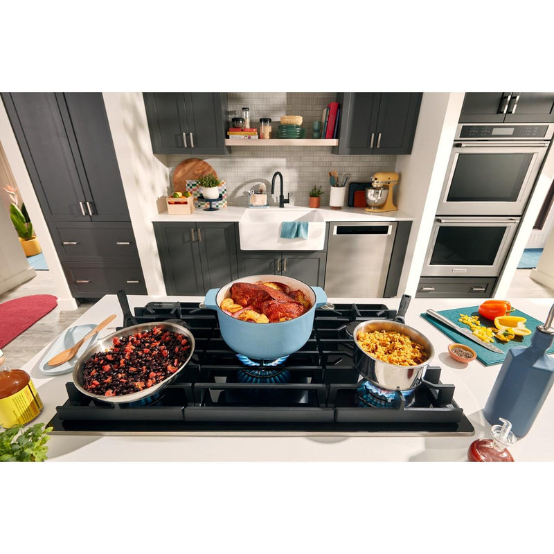  KitchenAid 30-inch Built-in Gas Cooktop with 5 Burners KCGG530PBL IMAGE 15