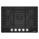  KitchenAid 30-inch Built-in Gas Cooktop with 5 Burners KCGG530PBL IMAGE 1