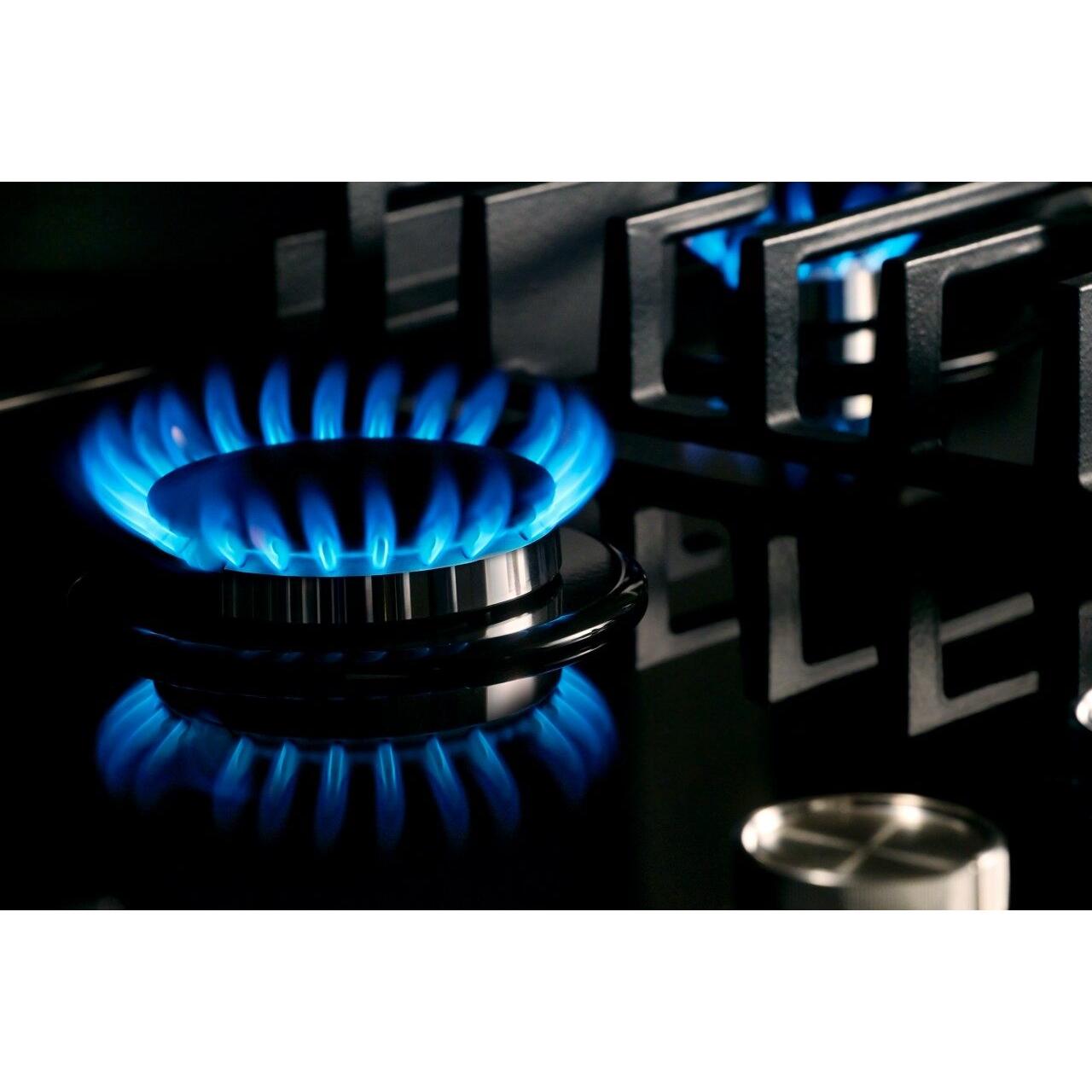  KitchenAid 36-inch Built-in Gas Cooktop with 5 Burners KCGG536PBL IMAGE 9