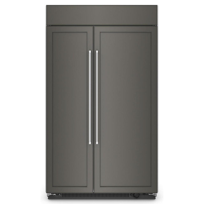  KitchenAid 48-inch, 30 cu. ft. Built-in Side-by-Side Refrigerator with Internal Ice Maker KBSN708MPA IMAGE 1