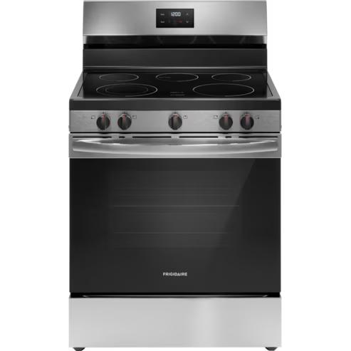  Frigidaire 30-inch Freestanding Electric Range with Even Baking Technology FCRE305CBS IMAGE 1