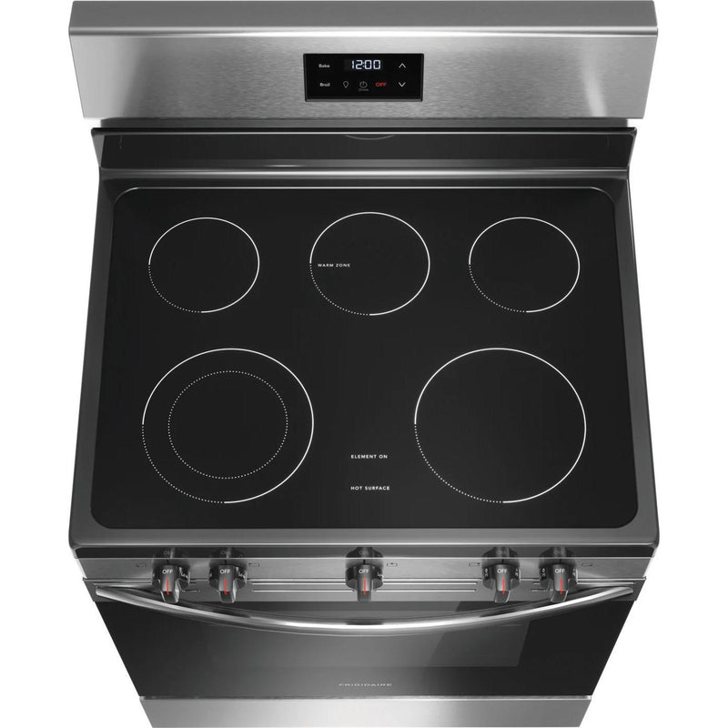 Frigidaire 30-inch Freestanding Electric Range with Even Baking Technology FCRE305CBS IMAGE 4