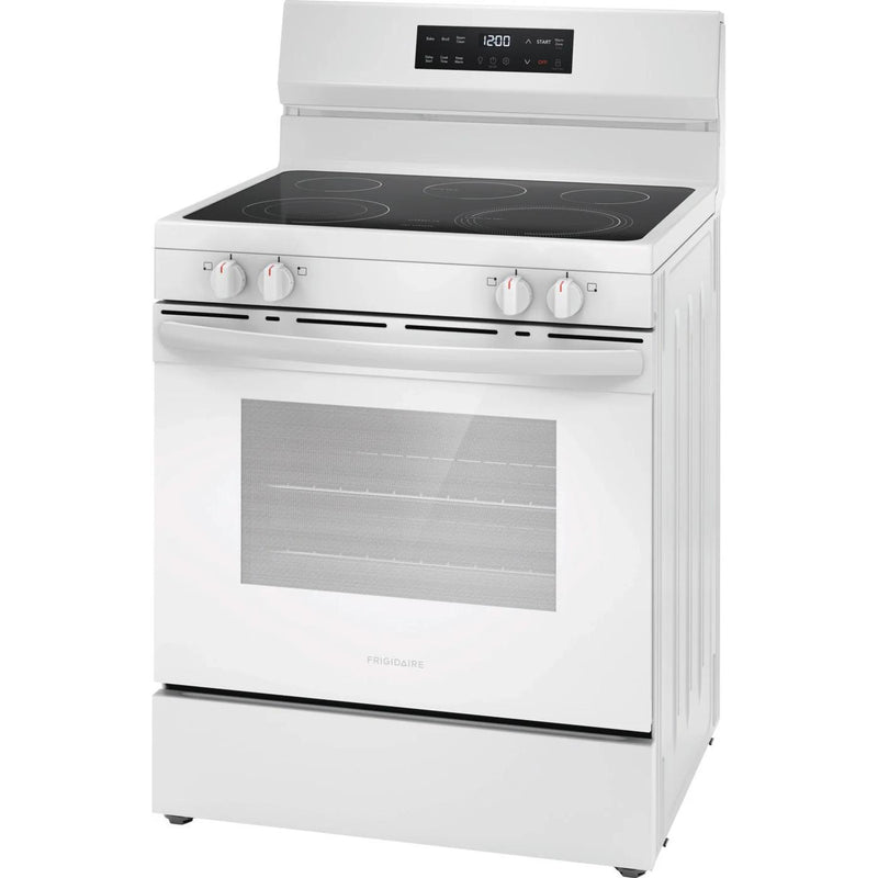  Frigidaire 30-inch Freestanding Electric Range with Even Baking Technology FCRE306CAW IMAGE 7