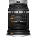  Frigidaire 30-inch Freestanding Gas Range with 5 Burners FCRG3052BS IMAGE 3
