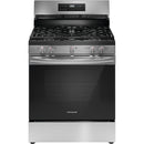  Frigidaire 30-inch Freestanding Gas Range with Even Baking Technology FCRG3062AS IMAGE 1