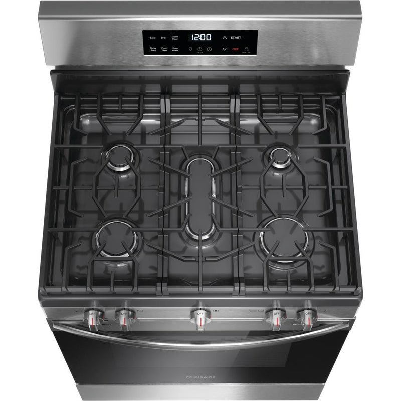  Frigidaire 30-inch Freestanding Gas Range with Even Baking Technology FCRG3062AS IMAGE 4