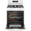 Frigidaire 30-inch Freestanding Gas Range with Even Baking Technology FCRG3062AW IMAGE 3