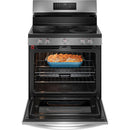  Frigidaire Gallery 30-inch Freestanding Electric Range with Air Fry Technology GCRE306CBF IMAGE 2
