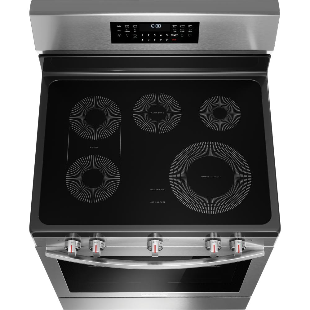  Frigidaire Gallery 30-inch Freestanding Electric Range with Air Fry Technology GCRE306CBF IMAGE 4