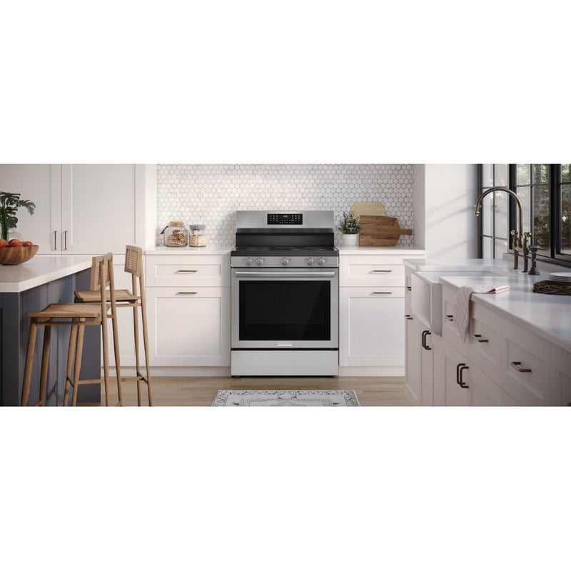  Frigidaire Gallery 30-inch Freestanding Electric Range with Air Fry Technology GCRE306CBF IMAGE 8