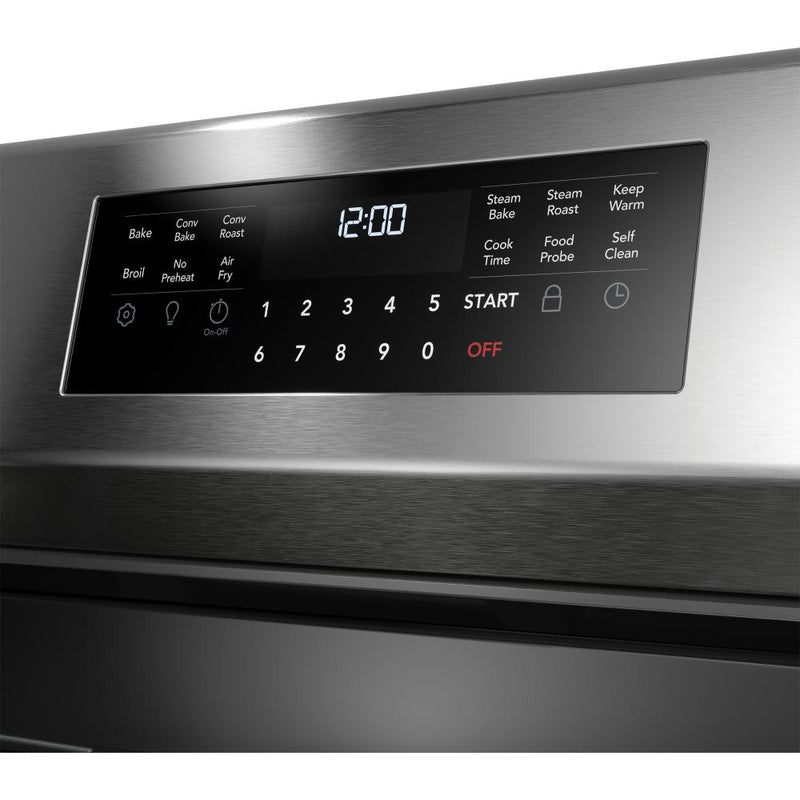  Frigidaire Gallery 30-inch Freestanding Gas Range with Air Fry Technology GCRG3060BF IMAGE 6