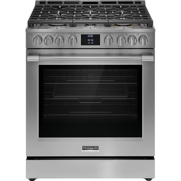  Frigidaire Professional 30-inch Slide-in Gas Range PCFG3080AF IMAGE 1
