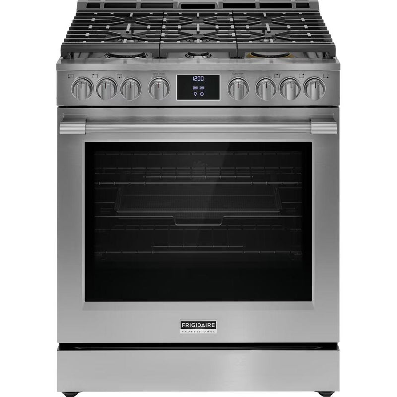  Frigidaire Professional 30-inch Slide-in Gas Range PCFG3080AF IMAGE 1