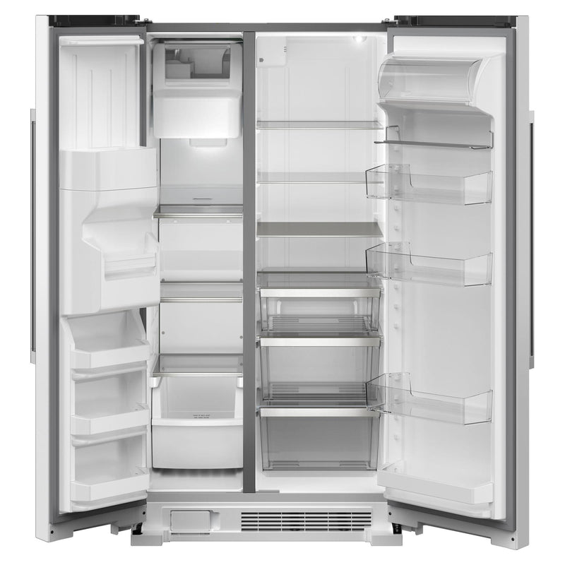 Maytag 36 in. 25 cu. ft.  Side-by-Side Refrigerator MRSF4036PW IMAGE 2