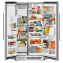  Maytag 36 in. 25 cu. ft.  Side-by-Side Refrigerator MRSF4036PW IMAGE 3