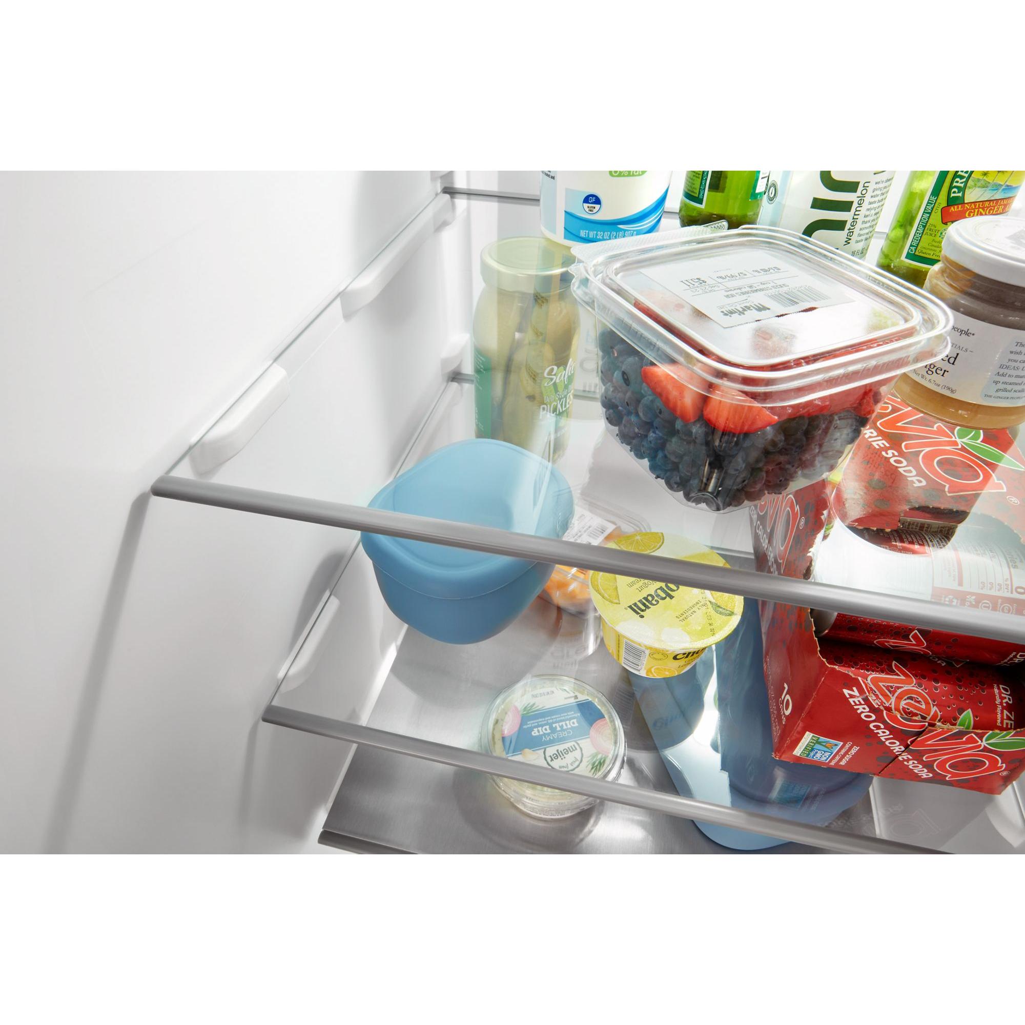  Maytag 36 in. 25 cu. ft.  Side-by-Side Refrigerator MRSF4036PW IMAGE 7