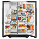 Maytag 36 in. 25 cu. ft.  Side-by-Side Refrigerator MRSF4036PB IMAGE 3