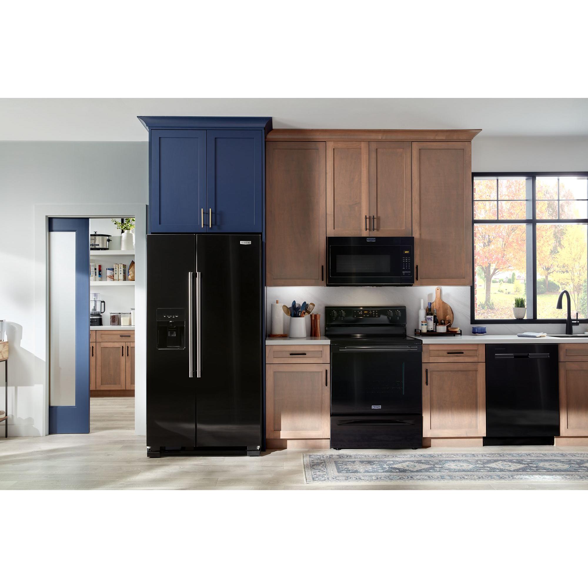  Maytag 36 in. 25 cu. ft.  Side-by-Side Refrigerator MRSF4036PB IMAGE 9