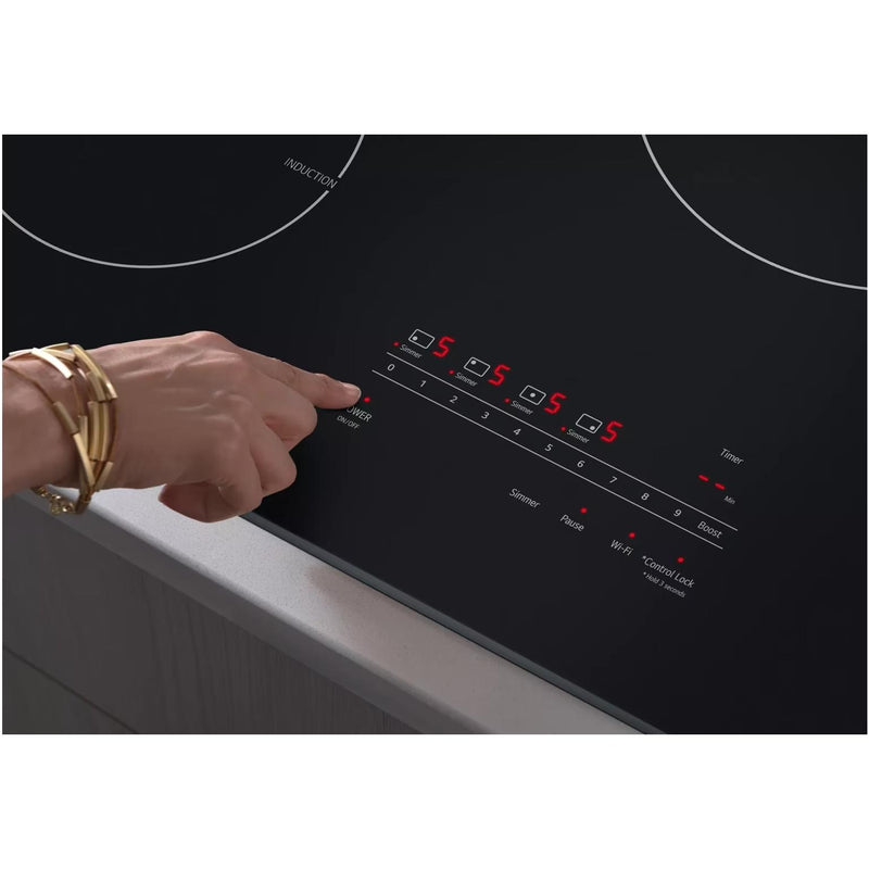  LG 30-inch Induction Cooktop with UltraHeat™ CBIH3013BE IMAGE 4