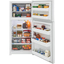  Frigidaire 30-inch, 20.0 cu. ft. Freestanding Top Freezer Refrigerator with EvenTemp™ Cooling System FFHT2022AW IMAGE 2