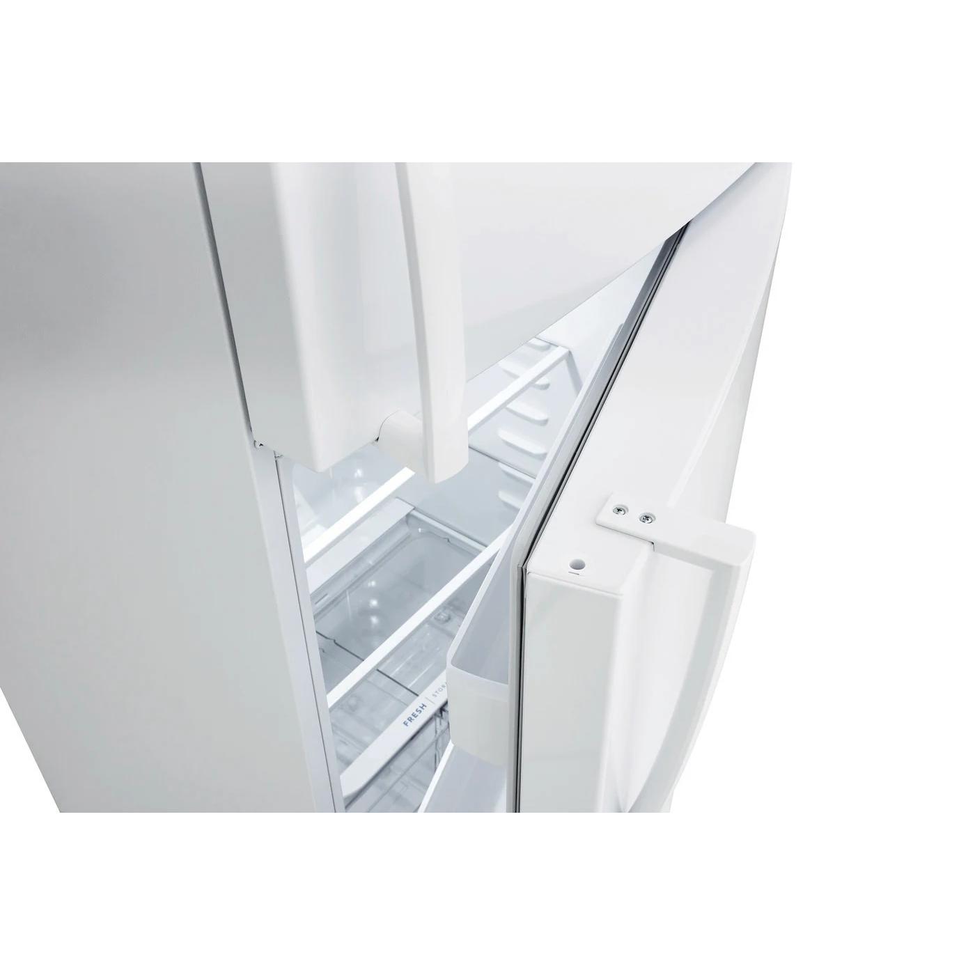  Frigidaire 30-inch, 20.0 cu. ft. Freestanding Top Freezer Refrigerator with EvenTemp™ Cooling System FFHT2022AW IMAGE 5