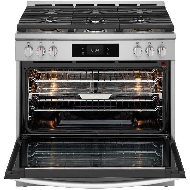  Frigidaire Gallery 36-inch Gas Range GCFG3661AF IMAGE 2