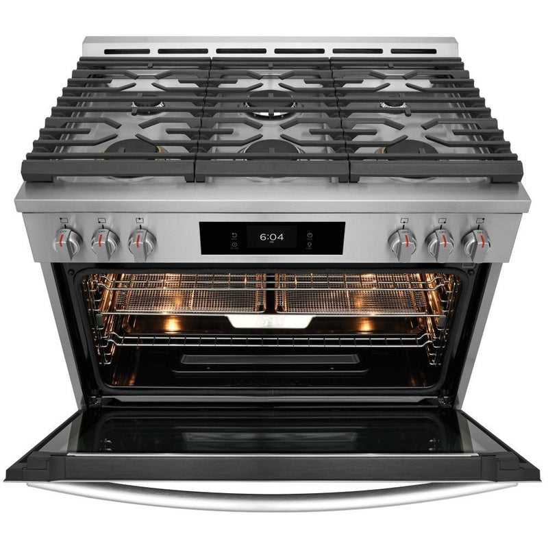  Frigidaire Gallery 36-inch Gas Range GCFG3661AF IMAGE 3