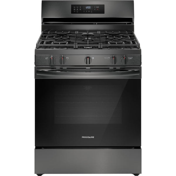  Frigidaire 30-inch Gas Range with Air Fry FCRG3083AD IMAGE 1