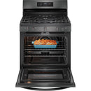  Frigidaire 30-inch Gas Range with Air Fry FCRG3083AD IMAGE 2