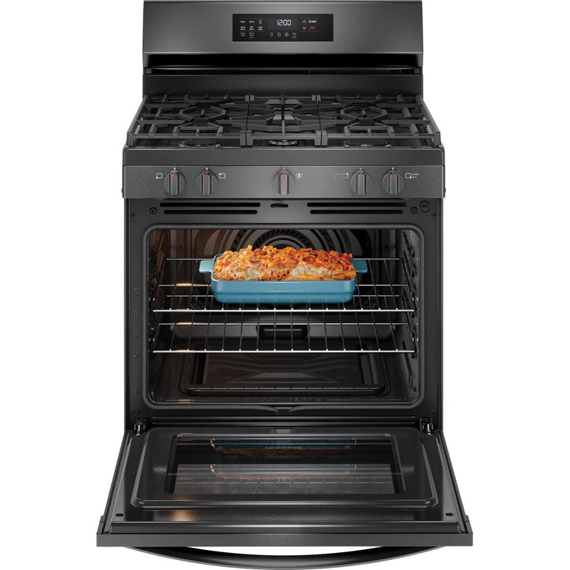  Frigidaire 30-inch Gas Range with Air Fry FCRG3083AD IMAGE 2