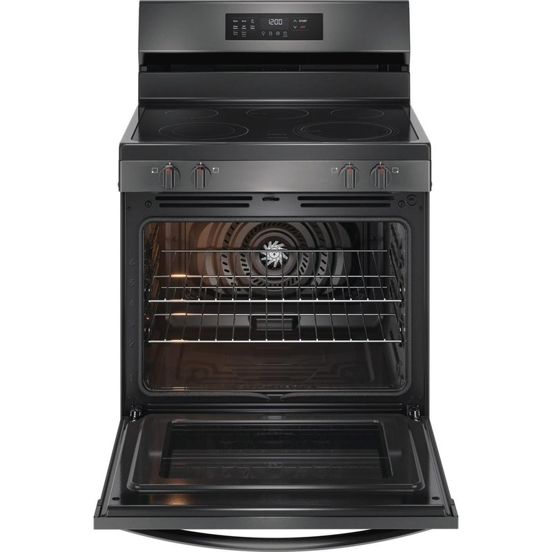  Frigidaire 30-inch Electric Range with Air Fry FCRE308CAD IMAGE 2