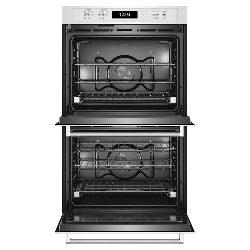  KitchenAid 30-inch, 10 cu. ft. Built-in Double Wall Oven with Air Fry KOED530PWH IMAGE 2