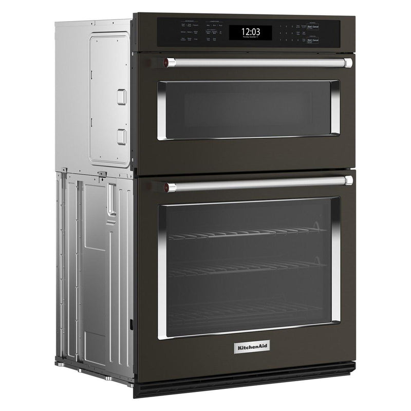  KitchenAid 27-inch, 5.7 cu. ft. Built-in Combination Wall Oven with Microwave with Air Fry KOEC527PBS IMAGE 5