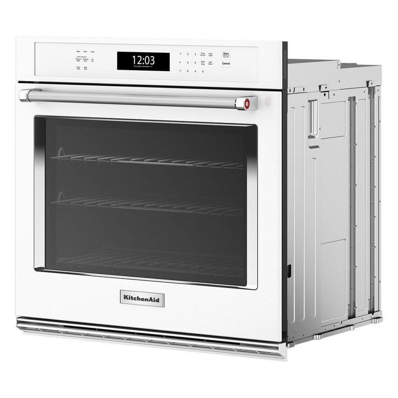  KitchenAid 30-inch, 5.0 cu. ft. Built-in Wall Oven with Air Fry KOES530PWH IMAGE 4