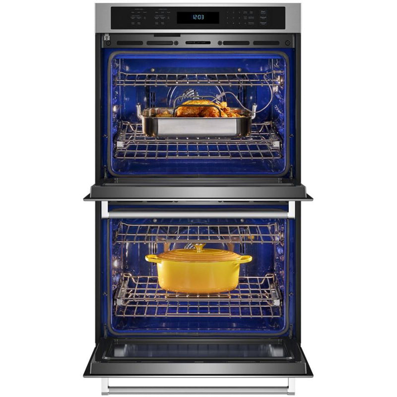  KitchenAid 30-inch, 10 cu. ft. Built-in Double Wall Oven with Air Fry KOED530PPS IMAGE 2