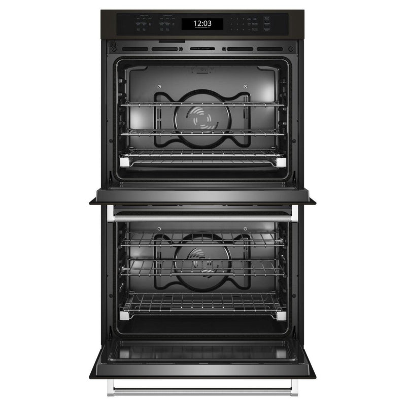  KitchenAid 27-inch, 8.6 cu. ft. Built-in Double Wall Oven with Air Fry KOED527PBS IMAGE 2