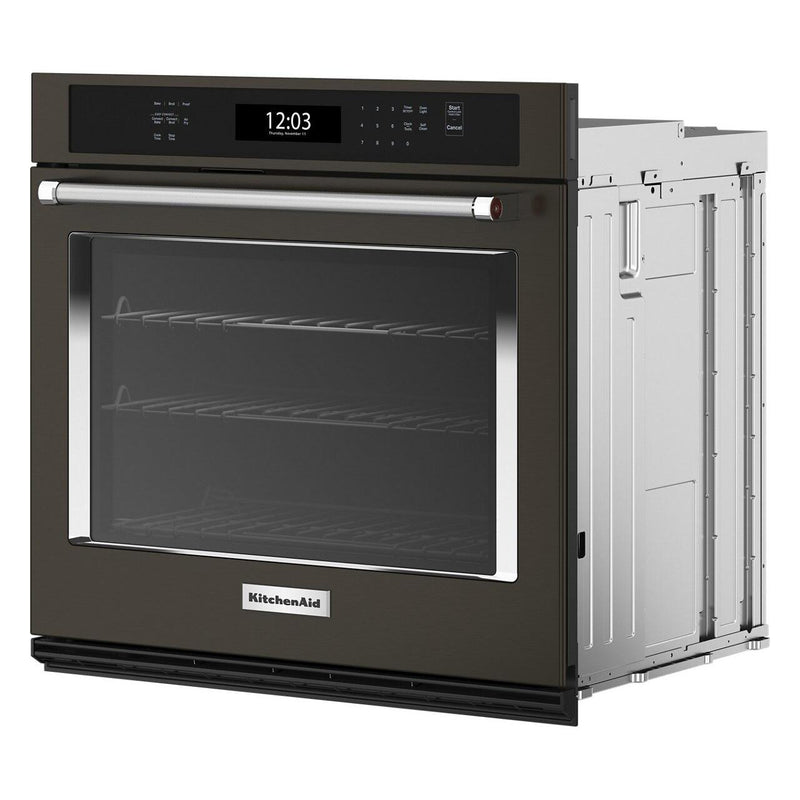  KitchenAid 30-inch, 5.0 cu. ft. Built-in Wall Oven with Air Fry KOES530PBS IMAGE 3