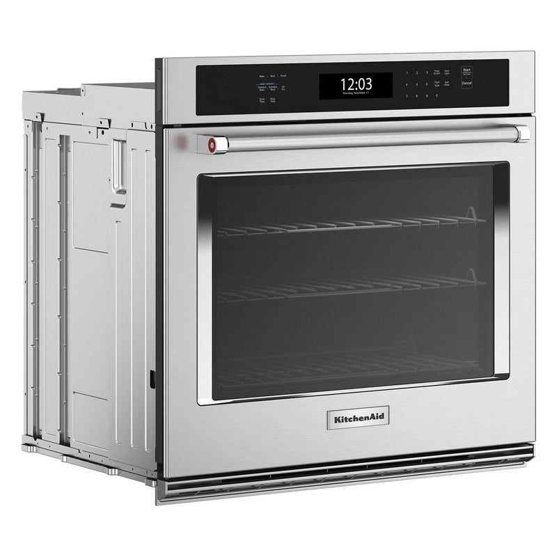  KitchenAid 30-inch, 5.0 cu. ft. Built-in Wall Oven with Air Fry KOES530PSS IMAGE 4