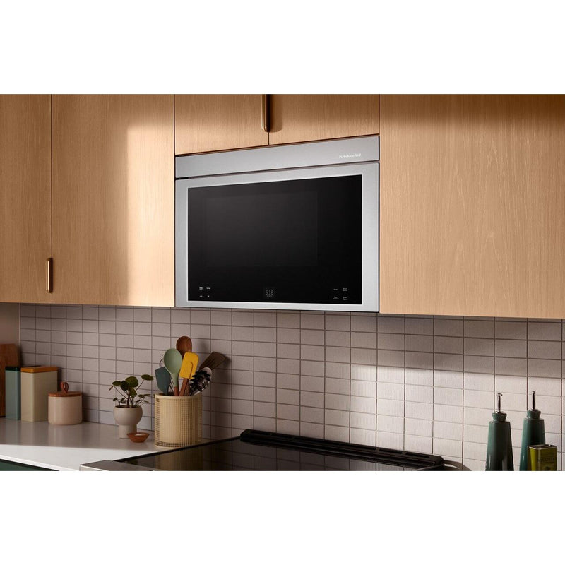  KitchenAid 30-inch, 1.1 cu. ft. Over-the-Range Microwave Oven with Air Fry Technology YKMMF530PPS IMAGE 7