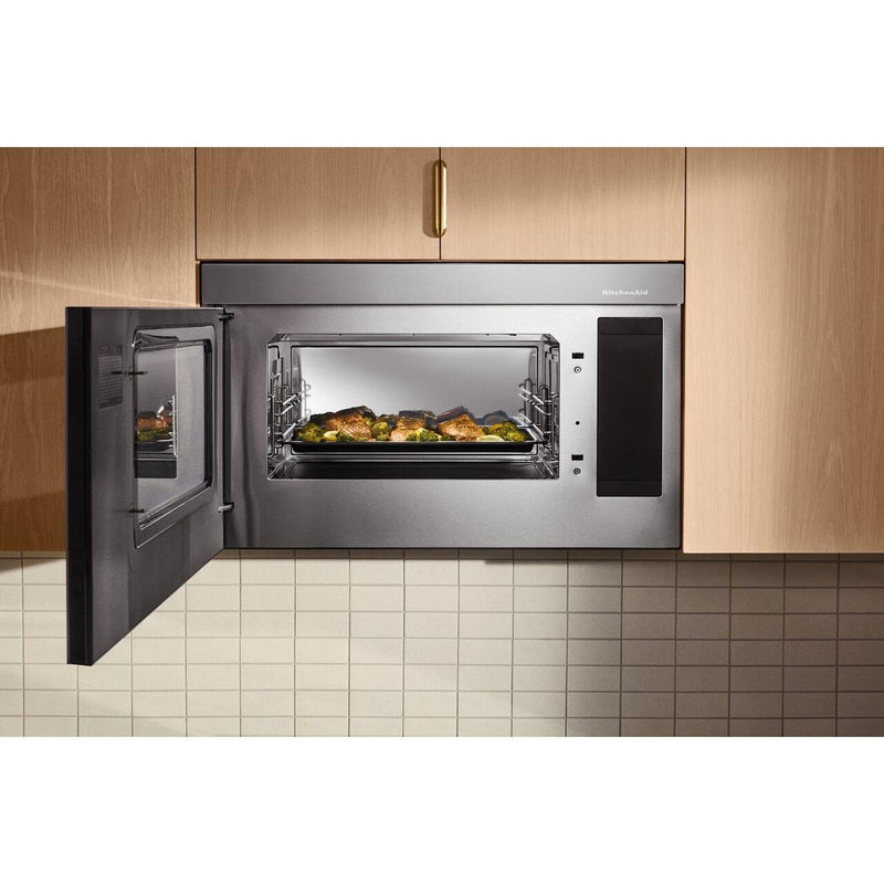  KitchenAid 30-inch, 1.1 cu. ft. Over-the-Range Microwave Oven with Air Fry Technology YKMMF530PPS IMAGE 8