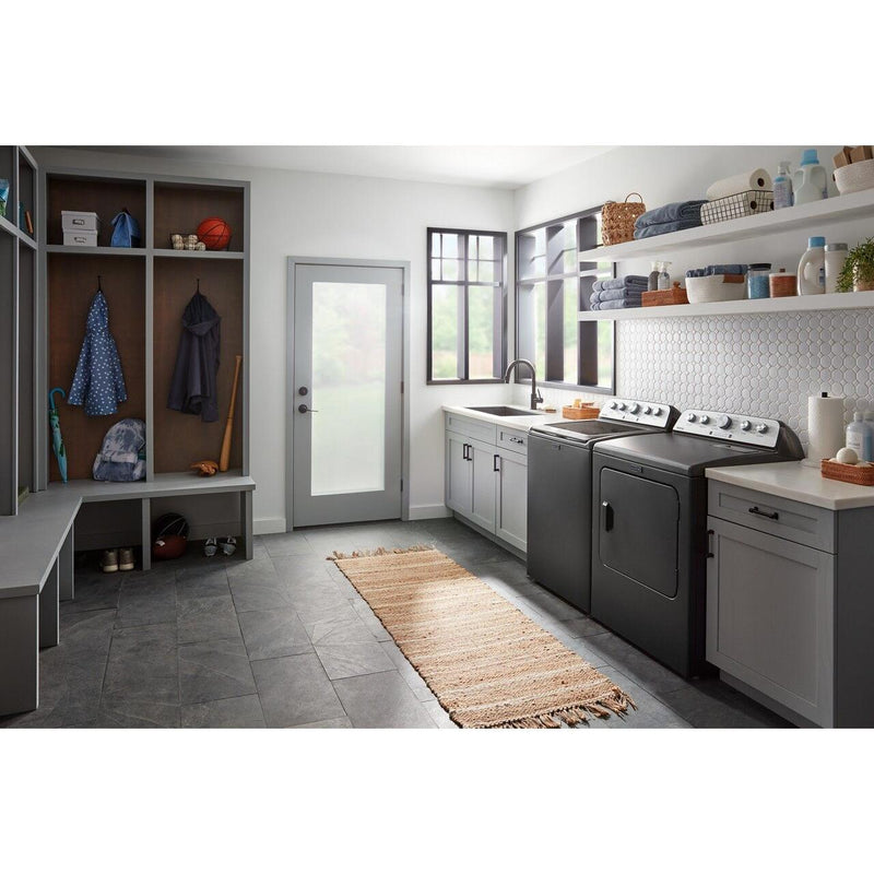  Maytag 7.0 cu. t. Electric Dryer YMED5430PBK IMAGE 9