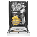  Whirlpool 18-inch Built-in Dishwasher WDPS5118PW IMAGE 2