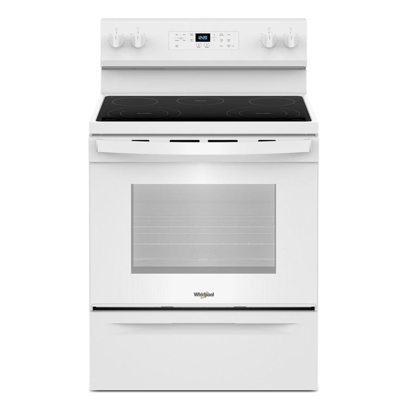  Whirlpool 30-inch Freestanding Electric Range YWFES3330RW IMAGE 1